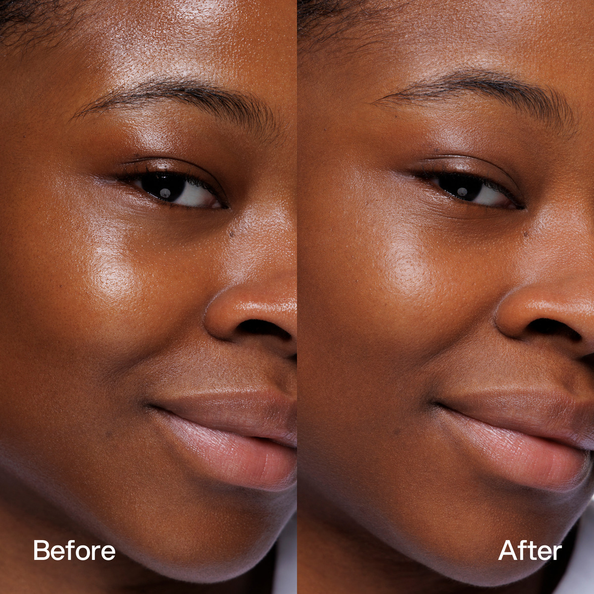 No Filter Primer Pro Skin First, risultati prima e dopo 1