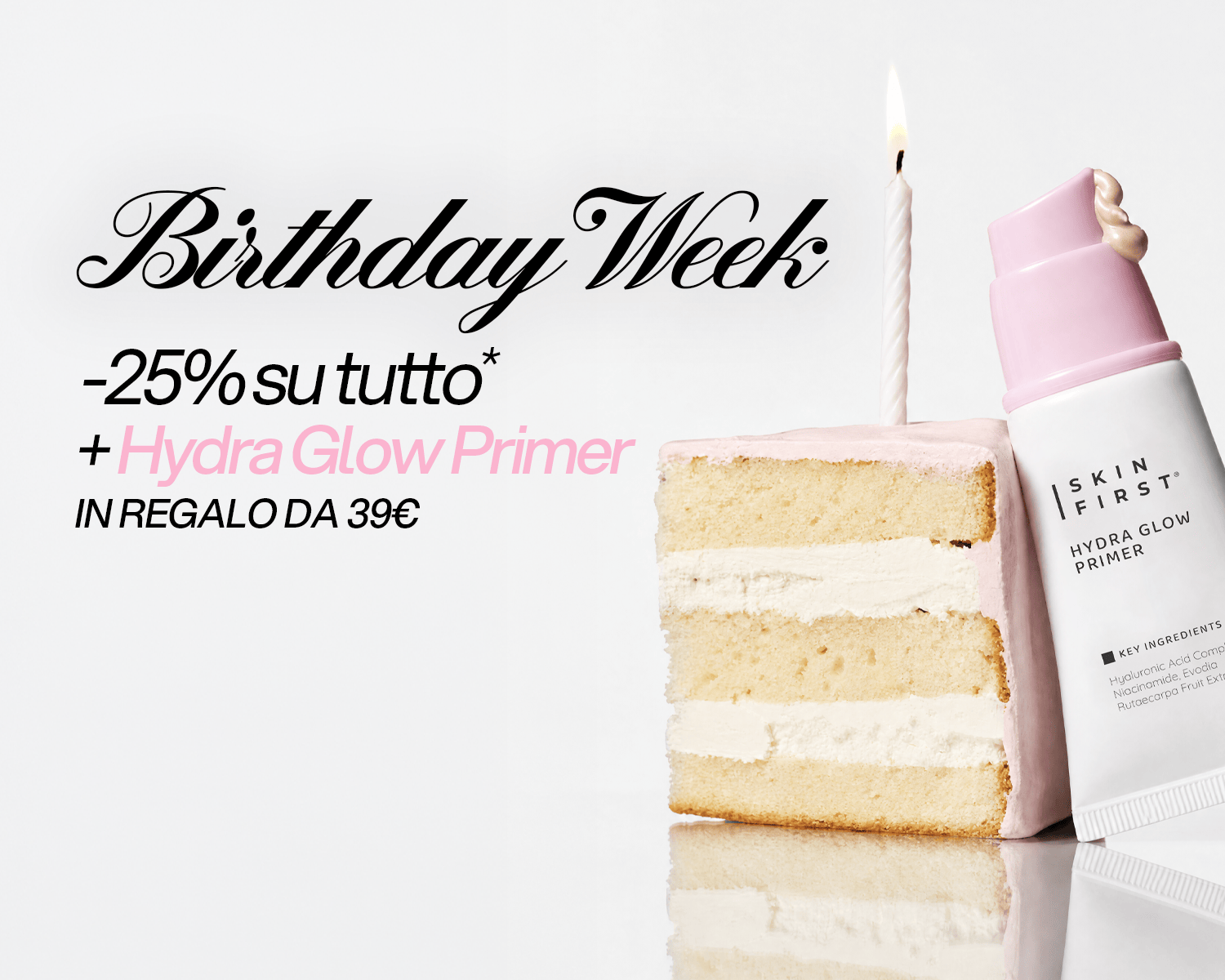 Skin First compie 7 anni 🍰