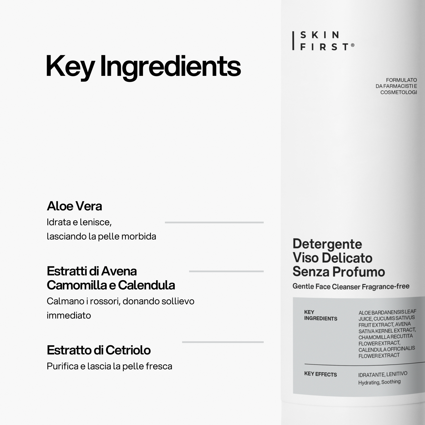 Gentle Unscented Face Cleanser