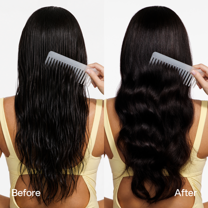 Hair Milk Multi-Benefit Leave-In Skin First, risultati prima e dopo 1