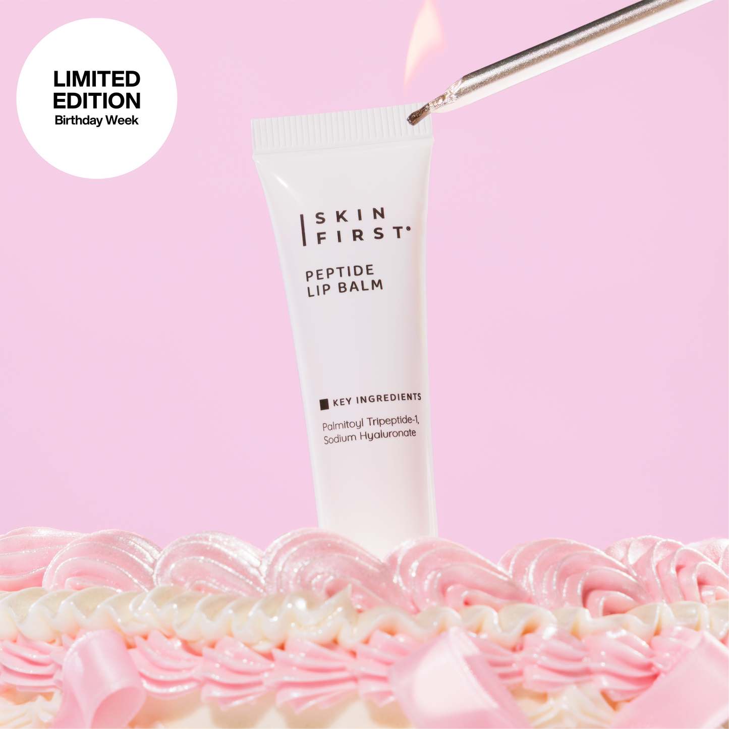 PEPTIDE LIP BALM GLAZED PINK